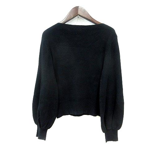 フレイアイディー FRAY I.D ニット カットソー 長袖 リブ カシミヤ混 F