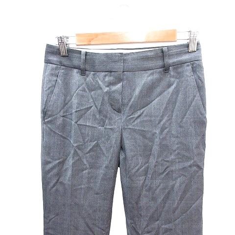theory（セオリー） パンツ スラックス センタープレス チェック