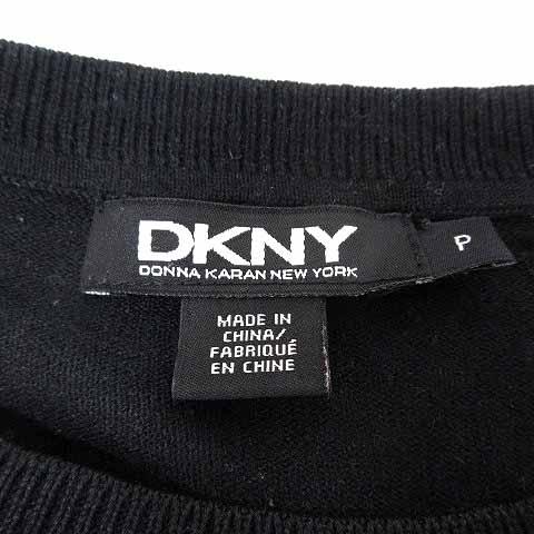 ダナキャランニューヨーク DKNY カットソー ニット ヒョウ柄