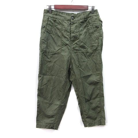 niko and…（ニコアンド） Niko and.. ワークパンツ ボタンフライ 麻混