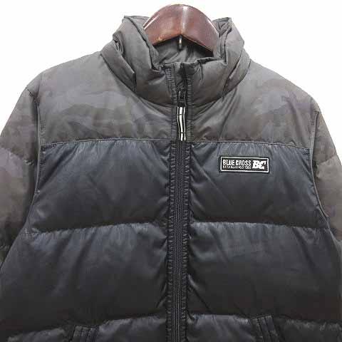 ブルークロス BLUE CROSS ダウンジャケット ジップフライ 総裏地 迷彩