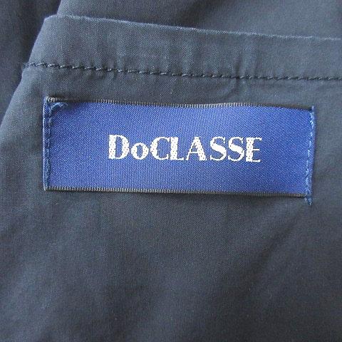 ドゥクラッセ DoCLASSE テーラードジャケット M 濃紺 ネイビー /MS