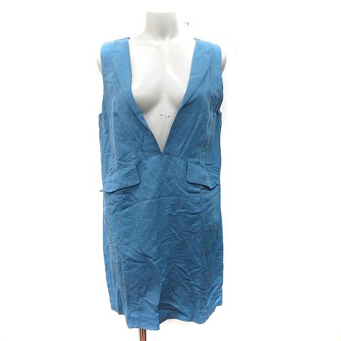 ドレスレイブ DRESSLAVE ジャンパースカート ワンピース ミニ 麻混
