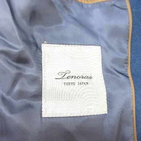 ティノラス MEN'S TENORAS チェスターコート シングル 総裏地 ウール
