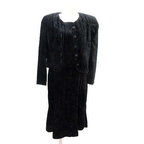 マイローブ my Robe セットアップ ノーカラージャケット 総裏地 