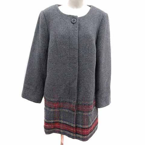 エウルキューブ eur3 LE.MA.TEX by alfa-fi ノーカラーコート 総裏地 