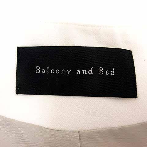 バルコニーアンドベッド ベスト ジレ ロング ベルト付き フェイクファー Balcony and Bed - バルコニーアンドベッド ベスト ジレ ロング ベルト