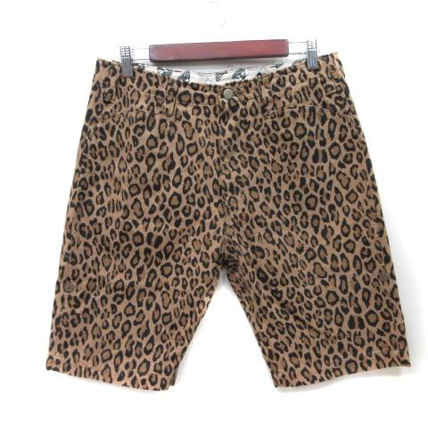 BEN DAVIS（ベンデイビス） ハーフパンツ ショート ヒョウ柄