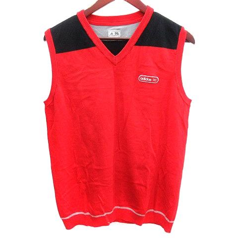 adidas（アディダス） ゴルフウェア ニット ベスト プルオーバー 切替
