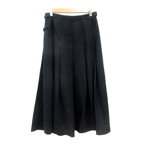 新品 レキップ イナバヨシエ ロングプリーツスカート 黒 日本製 【公式