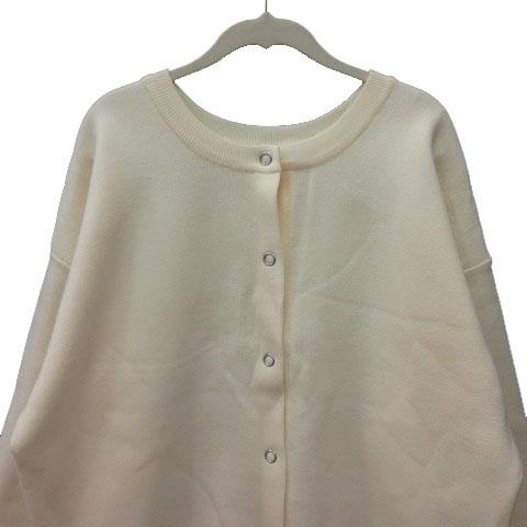 未使用品 ディスコート Discoat カーディガン オーバーサイズ 2way