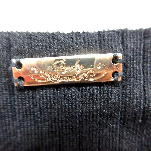 未使用品 レディ Rady ニット セーター 半袖 M 黒 ブラック /RT 