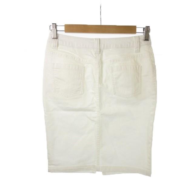 中古 ベイフロー Bayflow スカート タイト ひざ丈 3 白 ホワイト Ek4 レディース ベクトル 古着 198 ブランド古着販売のベクトル 通販 Yahoo ショッピング