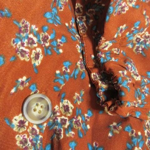 アズノウアズ ピンキー As Know As Pinky ワンピース シャツ 開襟 ロング 半袖 花柄 茶 ブラウン Ao2 レディース 198 ブランド古着販売のベクトル 通販 Yahoo ショッピング