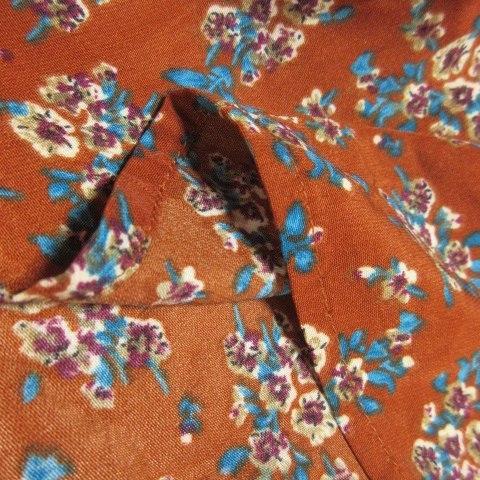 アズノウアズ ピンキー As Know As Pinky ワンピース シャツ 開襟 ロング 半袖 花柄 茶 ブラウン Ao2 レディース 198 ブランド古着販売のベクトル 通販 Yahoo ショッピング