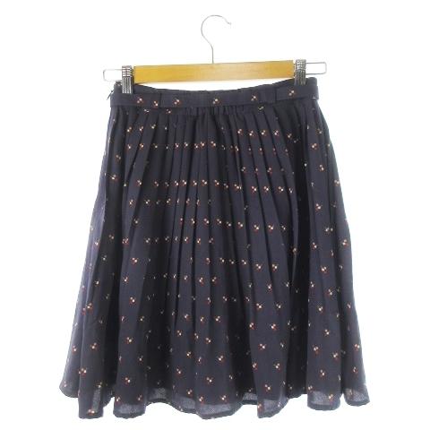 ジャスグリッティー JUSGLITTY スカート プリーツ フレア ミニ ベルト  