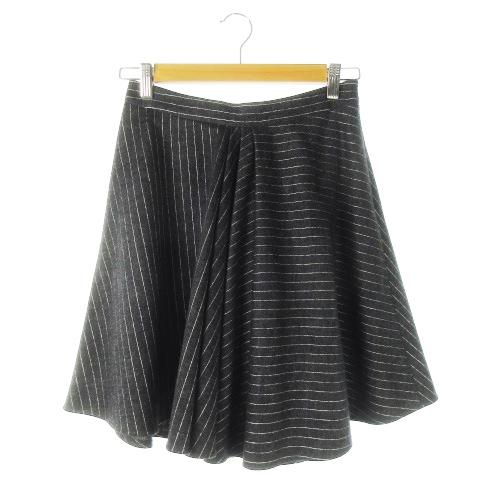 プリングル Pringle 1815 スカート サーキュラー フレア ミニ ウール  