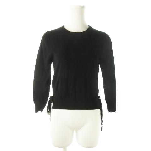 クイーンズコート QUEENS COURT ニット セーター ラウンドネック 七分  