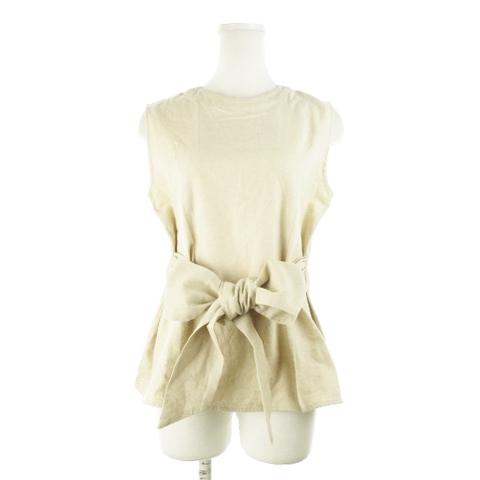 アングリッド シフォンペプラム タンクトップ