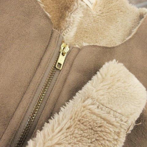 BouJeloud フェイクムートンコート（BEIGE） BouJeloud フェイクムートンコート（BEIGE）の通販 by GOD_HOUSE's