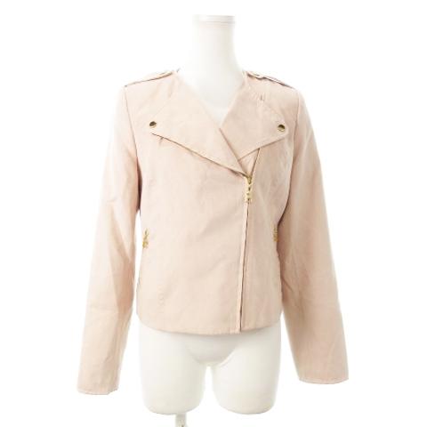 レッセパッセ LAISSE PASSE ジャケット フェイクスエード ライダース 