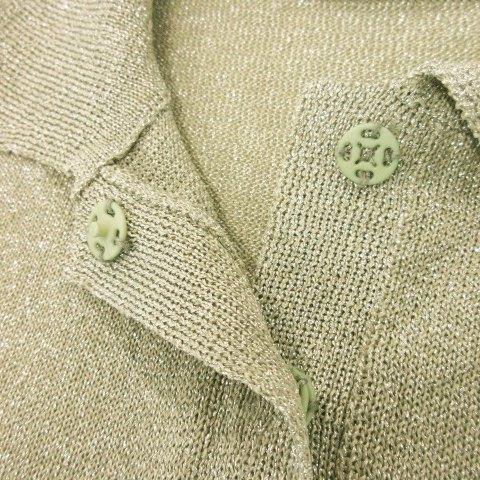 フリークスストア FREAKS STORE ポロシャツ ニット サマー 半袖 ラメ 