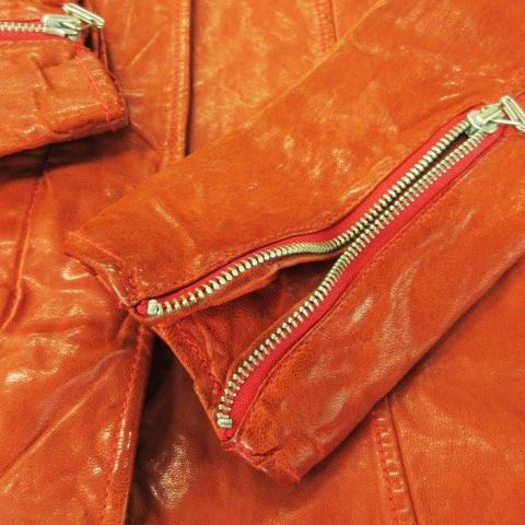 MOUSSY マウジー レザージャケット ライダーズ 山羊革 ゴートスキン
