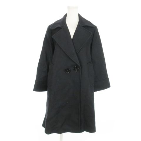 ザラウーマン ZARA WOMAN コート チェスター ウール ダブル オーバー 