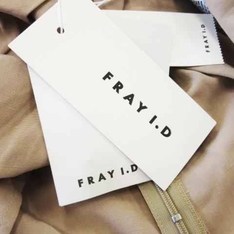 未使用品 フレイアイディー FRAY I.D ブラウス カシュクール 七分袖 麻混 リネン混 ツイスト ネップ エレガント 1 ピンクベージュ｜vectorpremium｜05