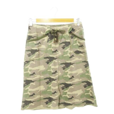 エーズラビット ASRABBIT BIG WAVE スカート スウェット タイト ひざ丈  