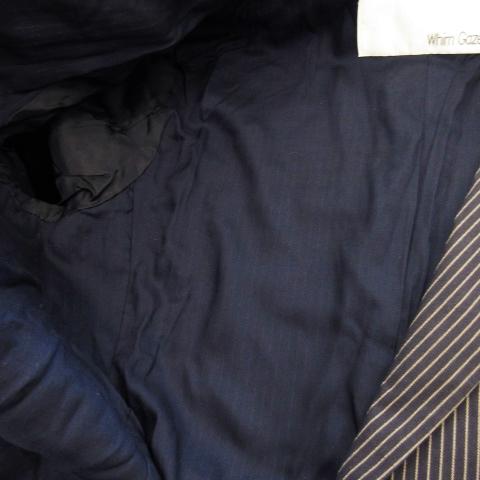 ウィムガゼット Whim Gazette ジャケット テーラード シングル 総裏地  