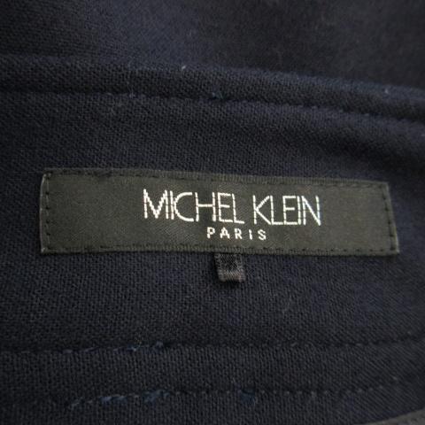 ミッシェルクラン MICHEL KLEIN パンツ スラックス ワイド