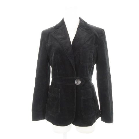 SONIA RYKIEL ノーカラージャケット ベルト付き 40 サイズ SONIA RYKIEL ノーカラージャケット ベルト付き 40 サイズ