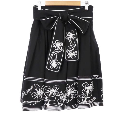 未使用品 チェスティ Chesty 16SS スカート ひざ丈 フレア 