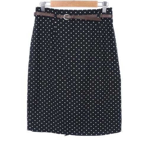 ジャスグリッティー JUSGLITTY 18SS スカート ひざ丈 タイト ペプラム  