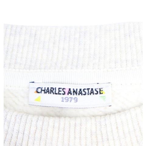 シャルルアナスタス CHARLES ANASTASE トレーナー スウェット クルー 