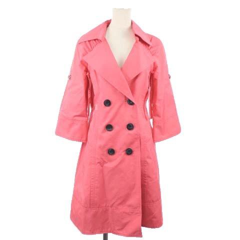 モルガン MORGAN コート トレンチ スプリング ダブル ラグランスリーブ  