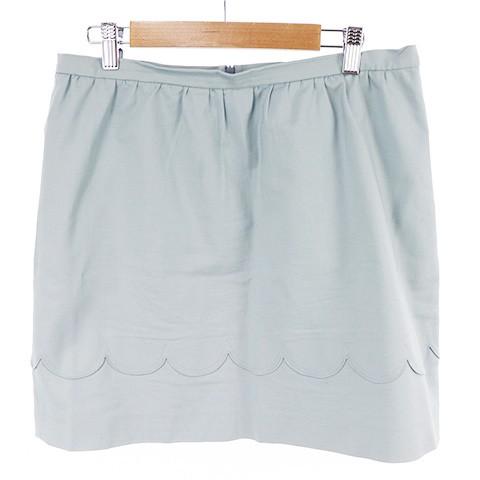 レッド ヴァレンティノ RED VALENTINO スカート 台形 ミニ スカラップ 