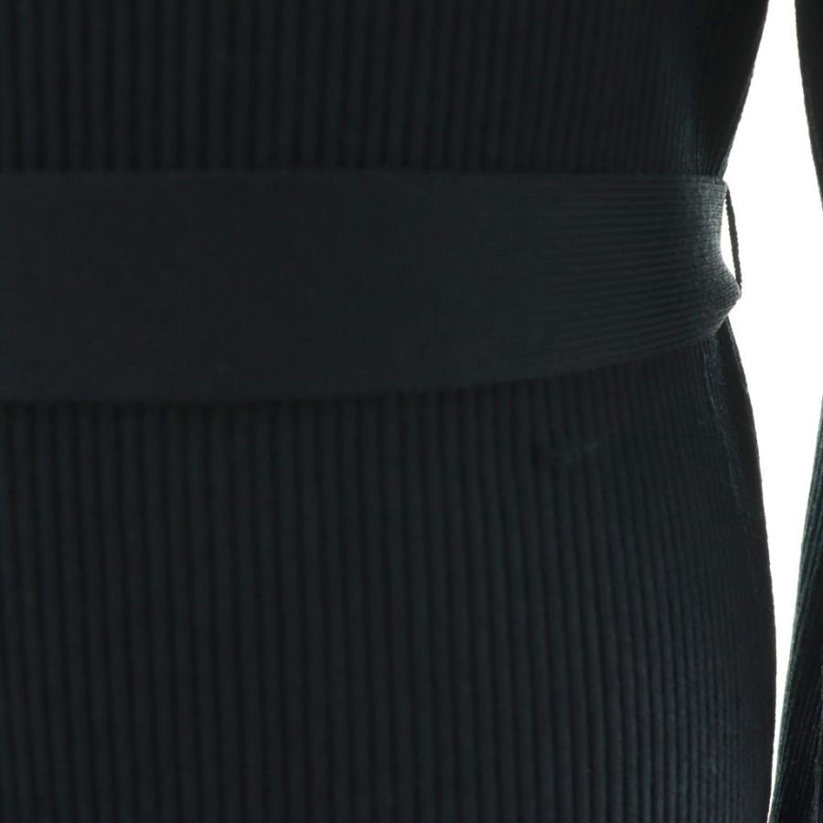 エポカ EPOCA ロングカーディガン リブニット 長袖 ベルト付き 40