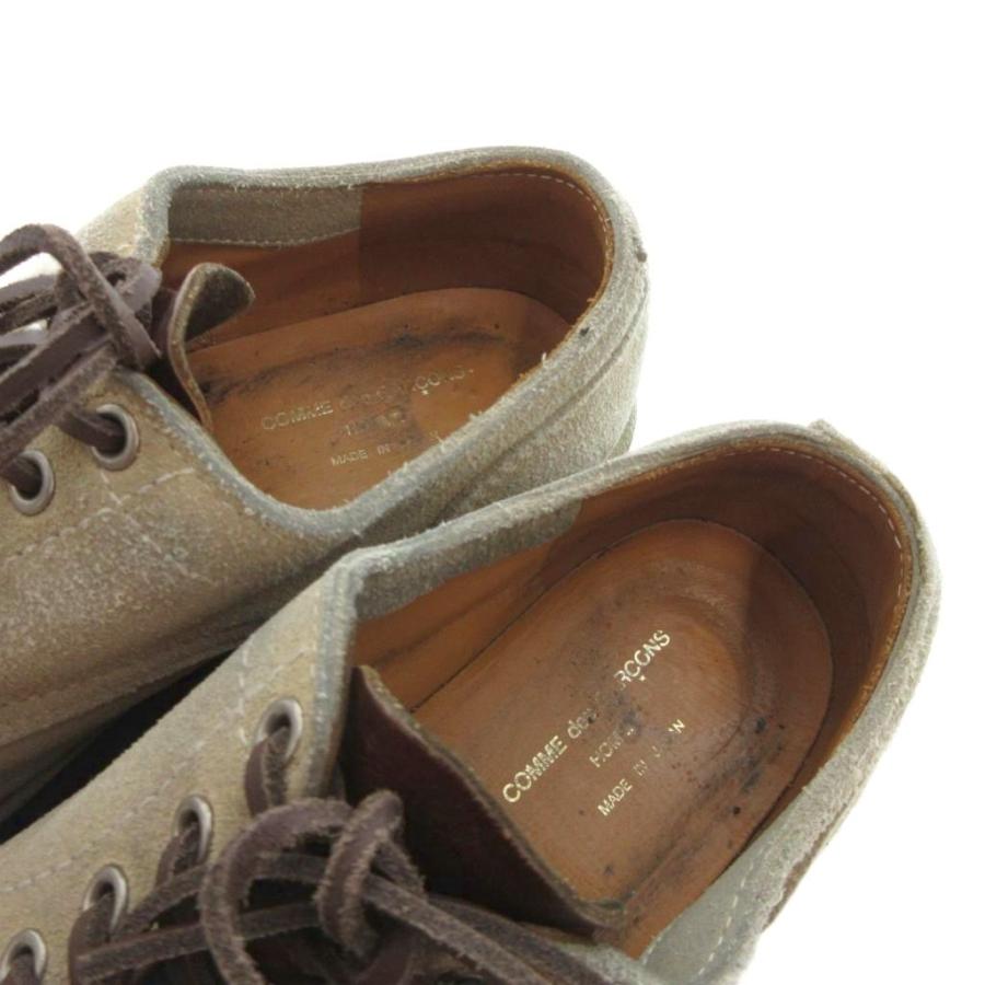 【中古】コムデギャルソンオム COMME des GARCONS HOMME スエード シューズ 靴 ビブラムソール ベージュ /UO ■GY62 コムデギャルソンオム COMME des GARCONS HOMME スエード シューズ 靴