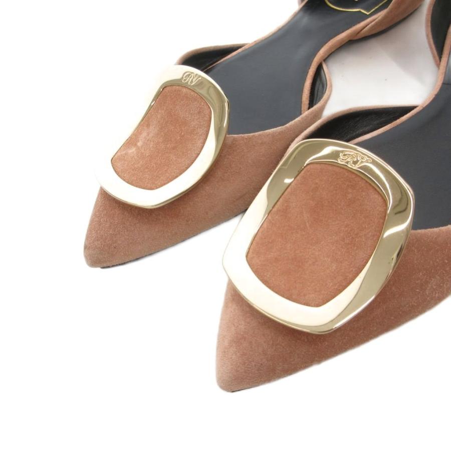 ロジェヴィヴィエ ROGER VIVIER フラットパンプス セパレート ポイン 