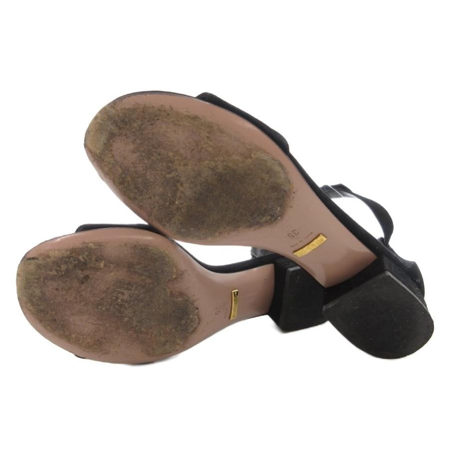 GUCCI（グッチ） ホースビット アンクルストラップサンダル ローヒール