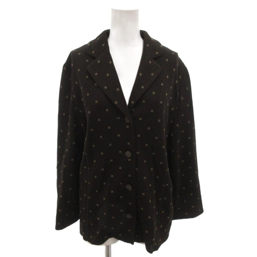 レオナールスポーツ LEONARD SPORT テーラードジャケット ニット