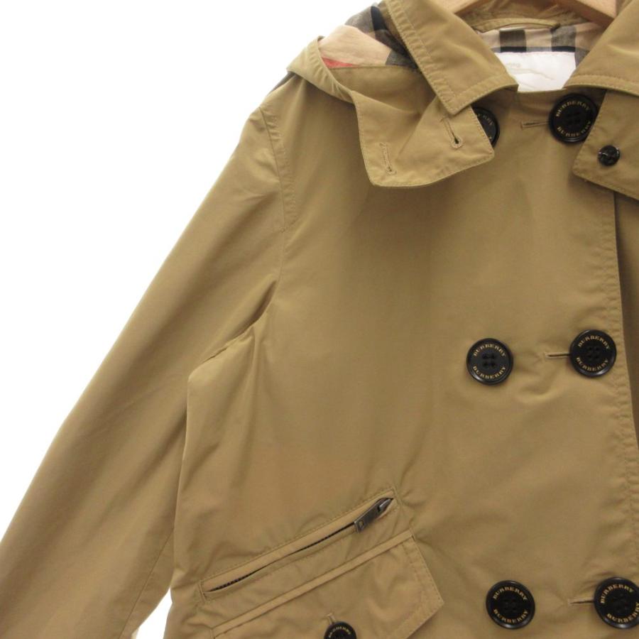 バーバリー チルドレン BURBERRY CHILDREN フード付き トレンチコート