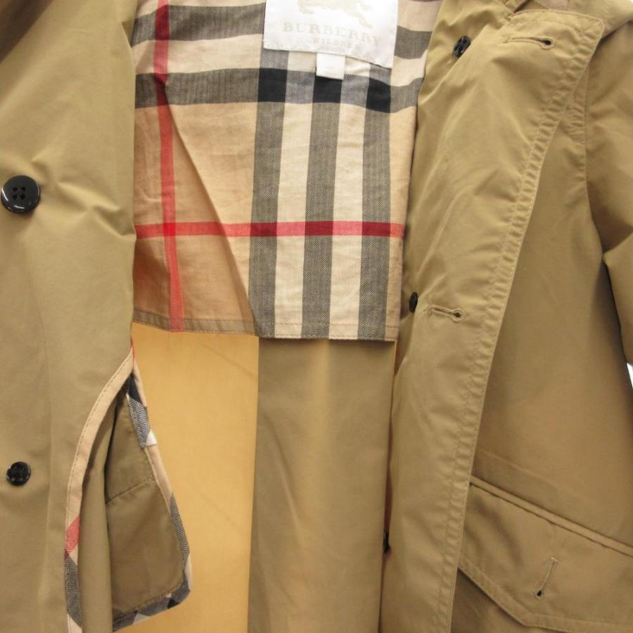 バーバリー チルドレン BURBERRY CHILDREN フード付き トレンチコート