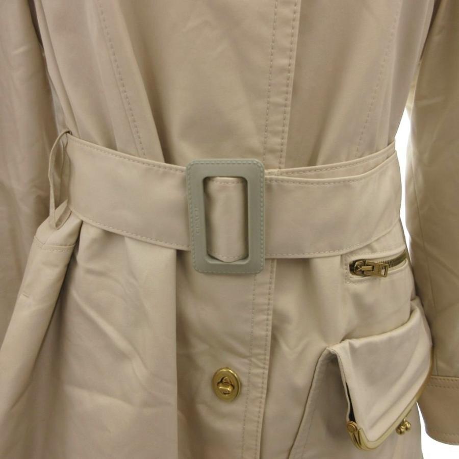 COACH（コーチ） トレンチコート ロックボタン ロング 2 ベージュ /FF