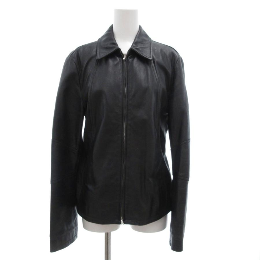 美品】MAX&Co. ラムレザー ショート ジャケット ベージュ 40 M相当