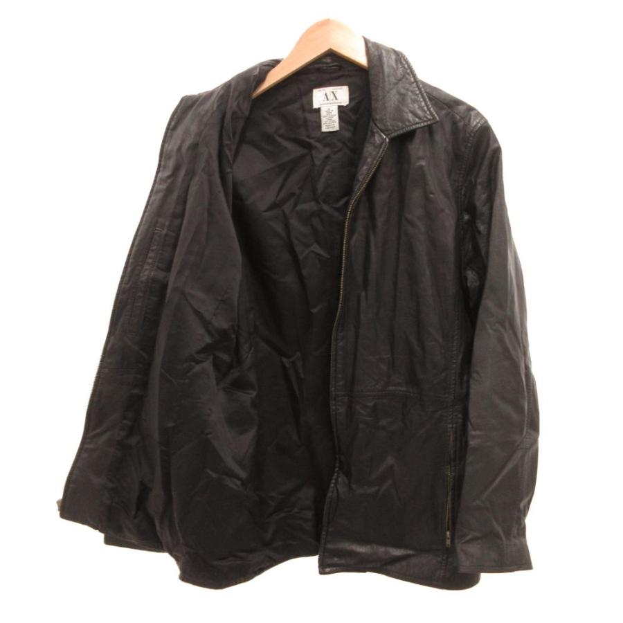 アルマーニエクスチェンジ A/X ARMANI EXCHANGE レザーコート