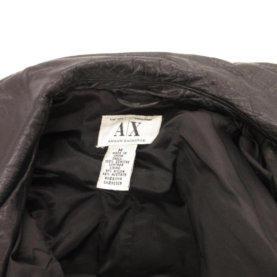アルマーニエクスチェンジ A/X ARMANI EXCHANGE レザーコート