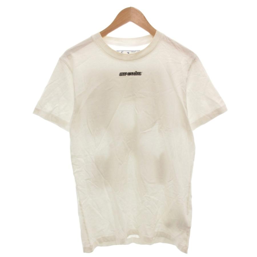 オフホワイト OFF WHITE マーカーアロープリント Tシャツ S 白